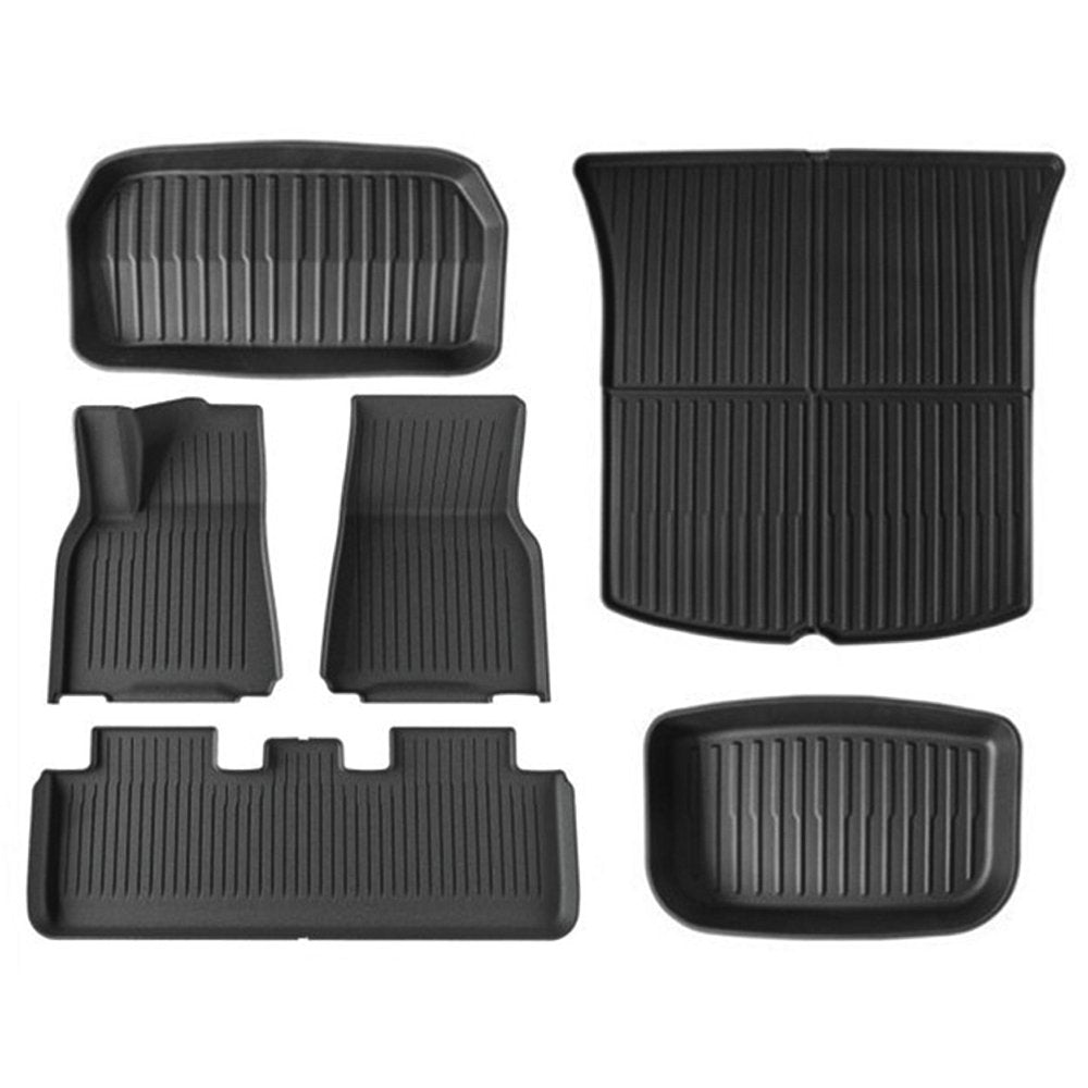 Miroken TPE All Weather Floor Mats for Tesla Model Y & Model 3