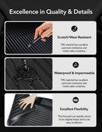 Miroken TPE All Weather Floor Mats for Tesla Model Y & Model 3