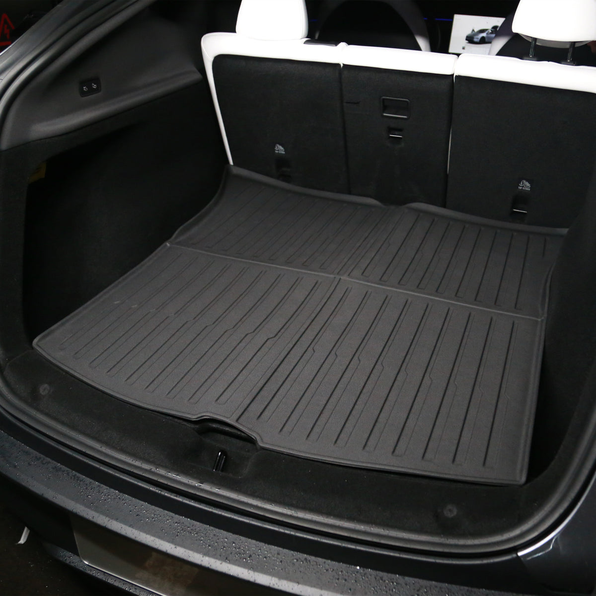 Miroken TPE Front/Rear Trunk Mats for Model Y Juniper