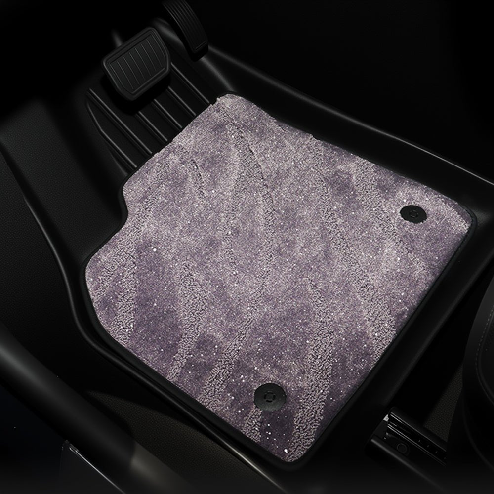 Miroken TPE+Carpet Double Layer Floor Mats for Model Y Juniper