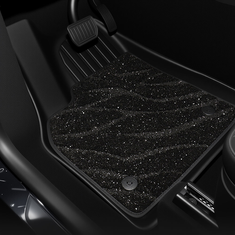 Miroken TPE+Carpet Double Layer Floor Mats for Model Y Juniper