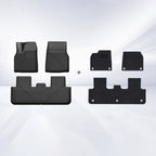 Miroken TPE+Carpet Double Layer Floor Mats for Model Y Juniper