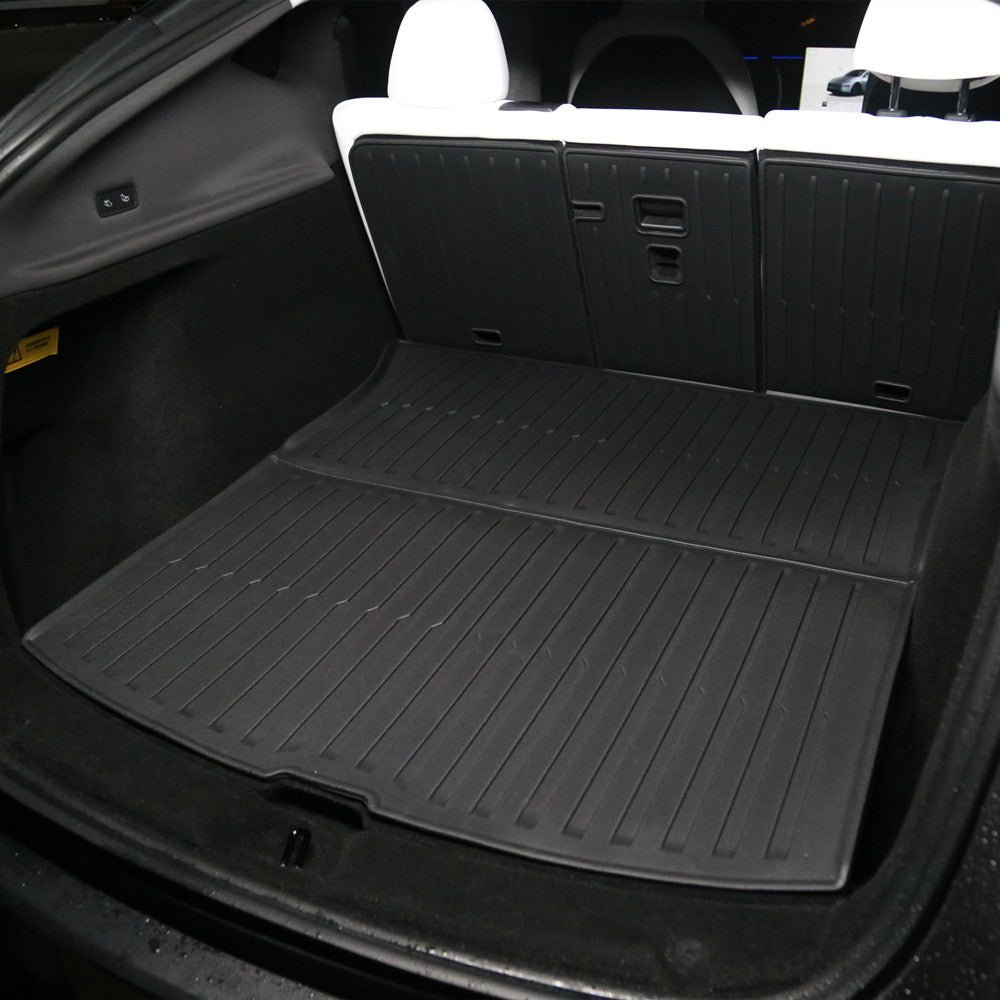 Trunk Mat with Backrest Mat for Model Y Juniper | TPE | Waterproof | Miroken