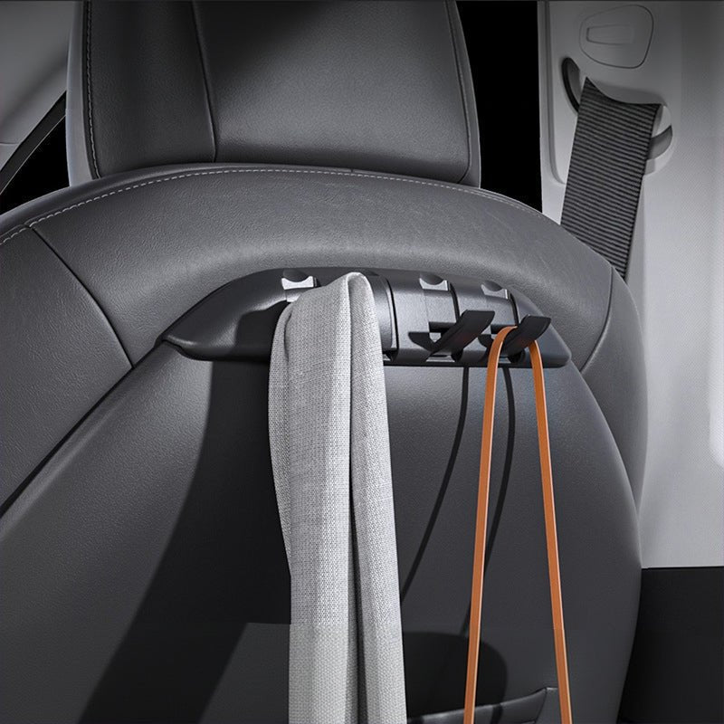 Rear Seat Back Hooks & Organizer for Tesla Model 3/Y | Miroken