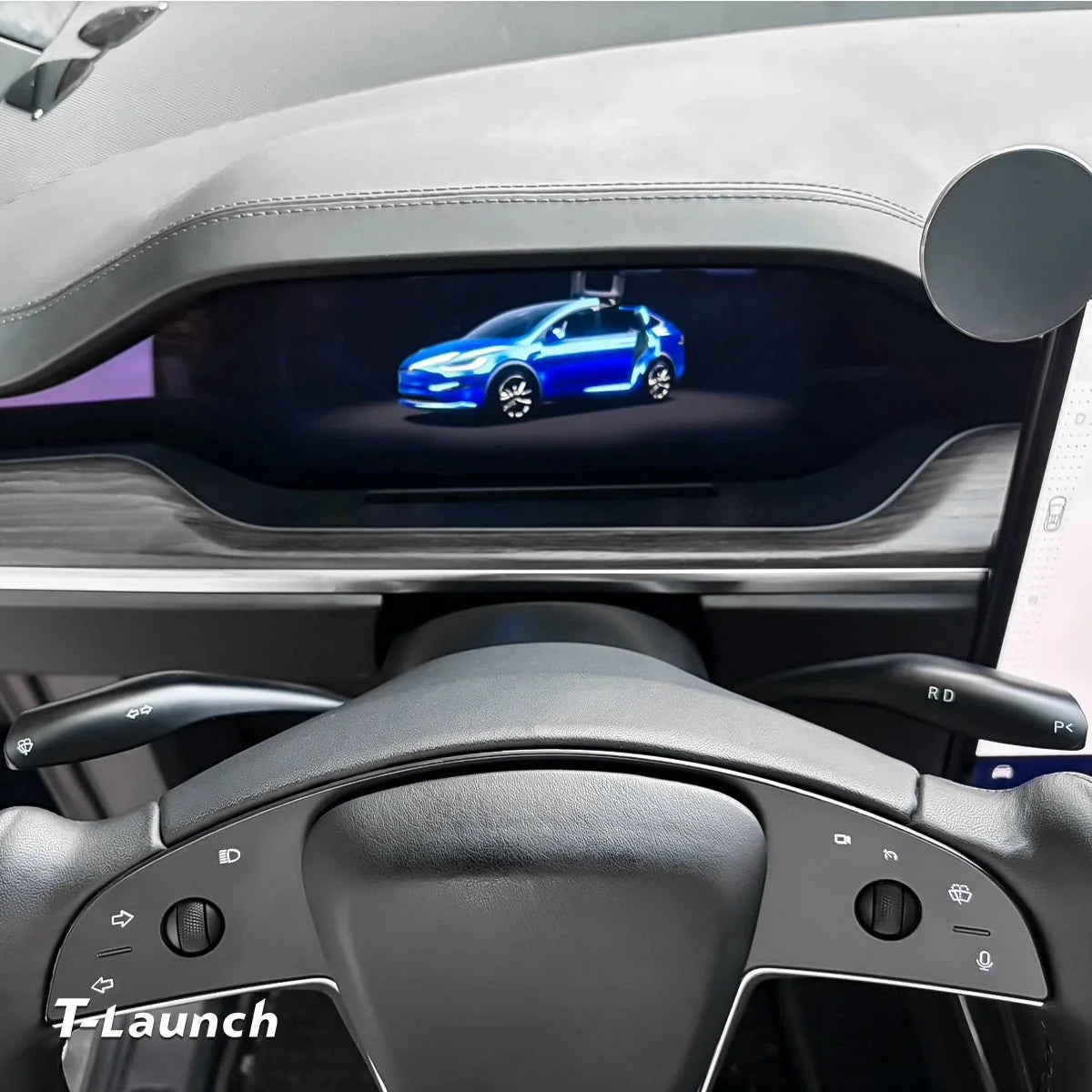 Tesla Model S/X Turn Signal Stalk Retrofit Kit with Gear Shift Lever