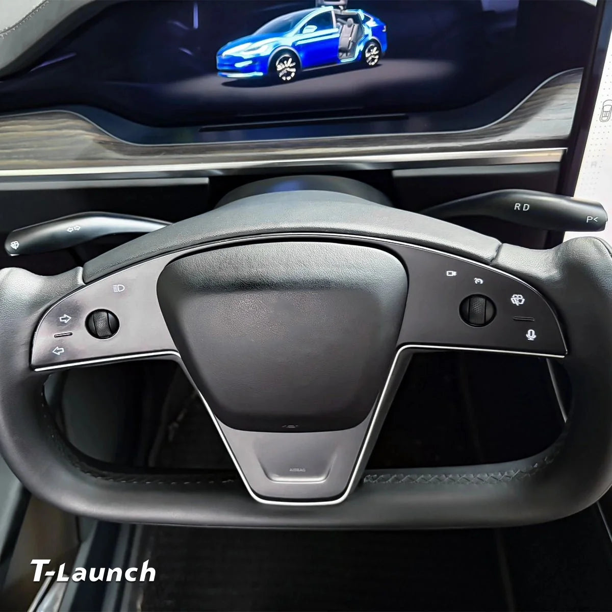 Tesla Model S/X Turn Signal Stalk Retrofit Kit with Gear Shift Lever