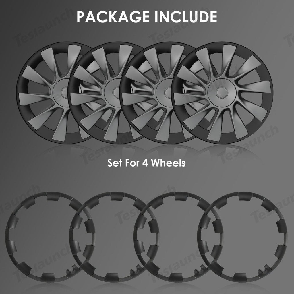 Tesla Model Y Rim Protector for 20" Induction & 21" Uberturbine Wheels