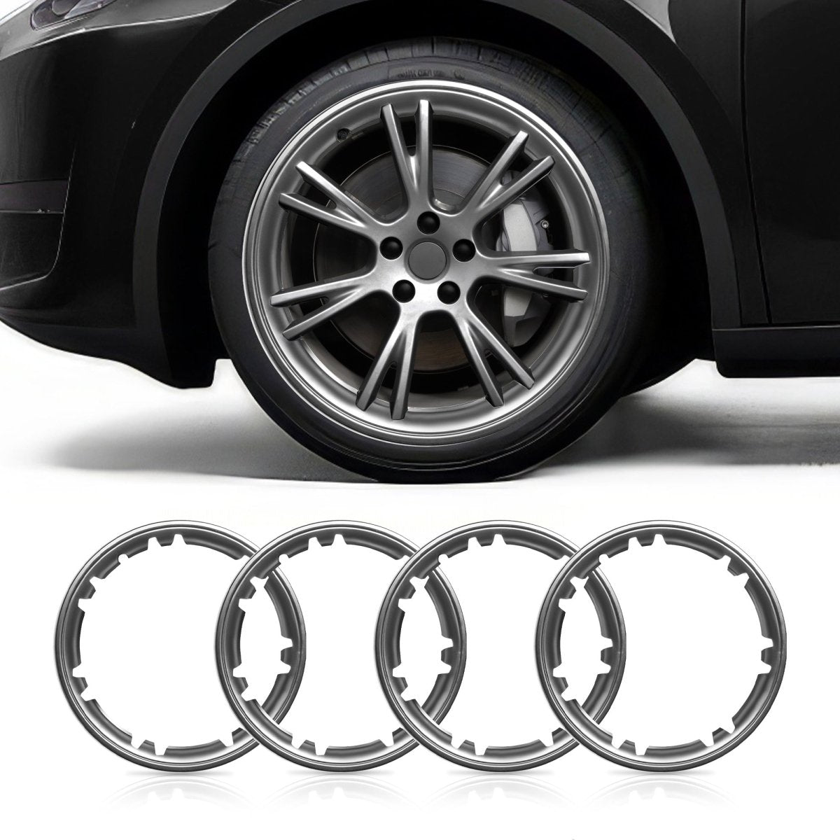Tesla Model Y Rim Protector for 20" Induction & 21" Uberturbine Wheels