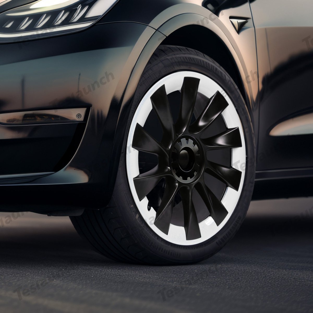 Tesla Model Y Rim Protector for 20" Induction & 21" Uberturbine Wheels