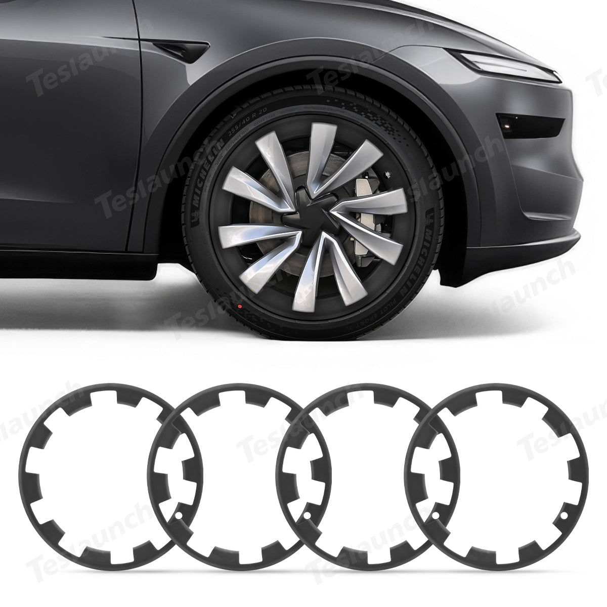 Tesla Model Y Rim Protector for 20" Induction & 21" Uberturbine Wheels