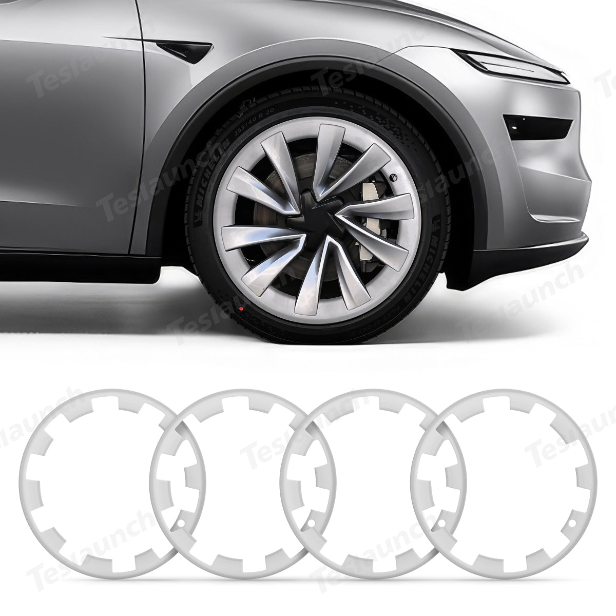 Tesla Model Y Rim Protector for 20" Induction & 21" Uberturbine Wheels