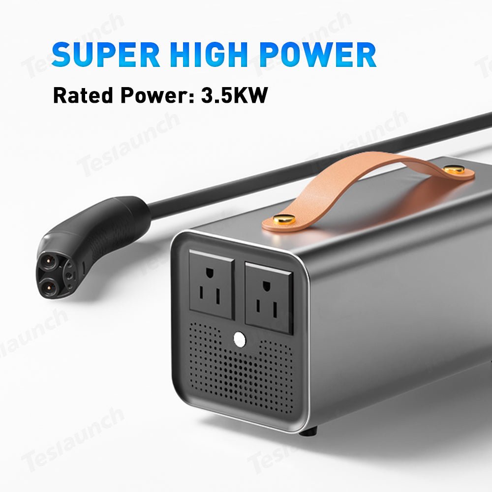 Tesla V2L Adapter – 3.6kW V2L Discharge Device for Model 3/Y/S/X （North America Version）
