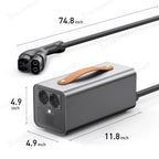 Tesla V2L Adapter & Discharge Device for Model 3/Y/S/X （European Version）