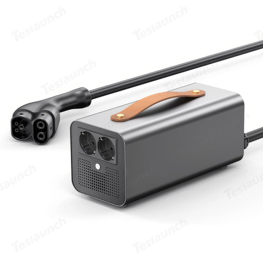 Tesla V2L Adapter & Discharge Device for Model 3/Y/S/X （European Version）