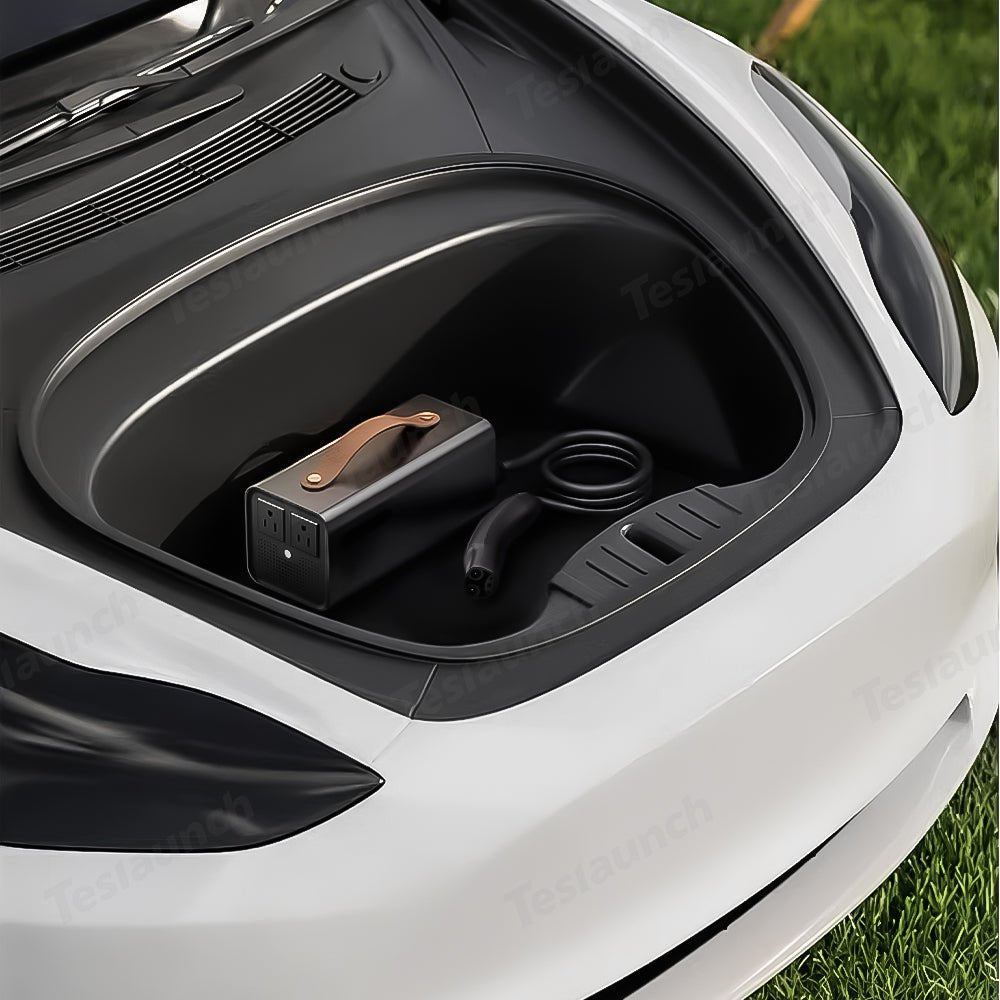 Tesla V2L Adapter & Discharge Device for Model 3/Y/S/X （European Version）