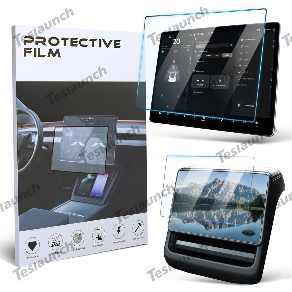15.4" 9H Tempered Glass Screen Protector for Tesla Model Y Juniper 2025+