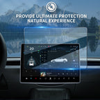16" Front & Rear 9H Tempered Glass Screen Protector for Tesla Model Y Juniper 2026+