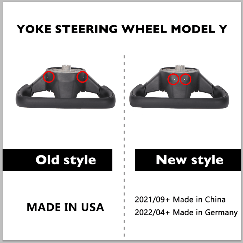 Miroken Model 3/Y Yoke Steering Wheel(Gen 2)