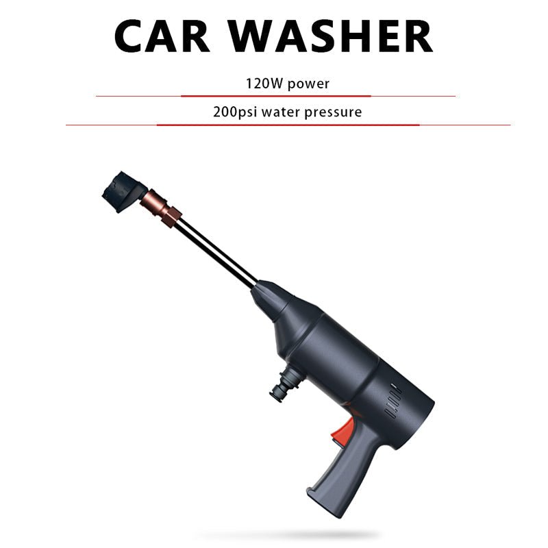 Miroken x BAYU All in One Multifunctional Car Kit - Car Washer, Air Pump, Vacuum Cleaner, Glare Flashlight, Mobile Phone Charger