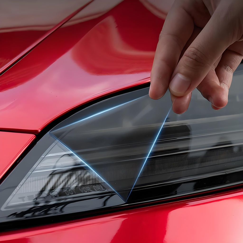 TPU Headlight Protection Film for Model Y Juniper & Model 3 Highland