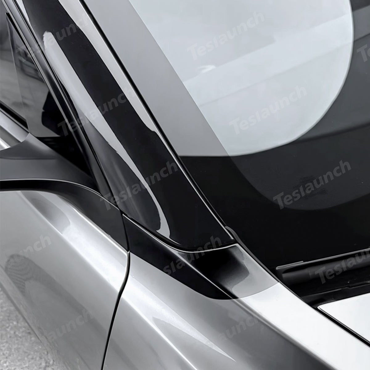 TPU Roof Pillar Delete Wrap for Tesla Model Y Juniper 2025+