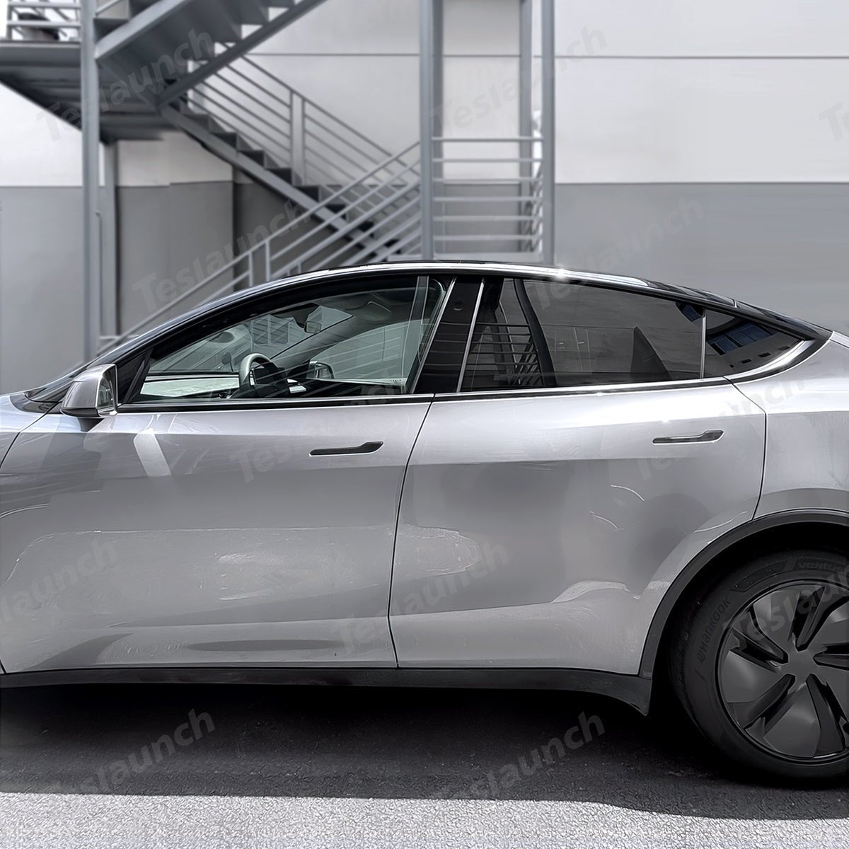 TPU Roof Pillar Delete Wrap for Tesla Model Y Juniper 2025+