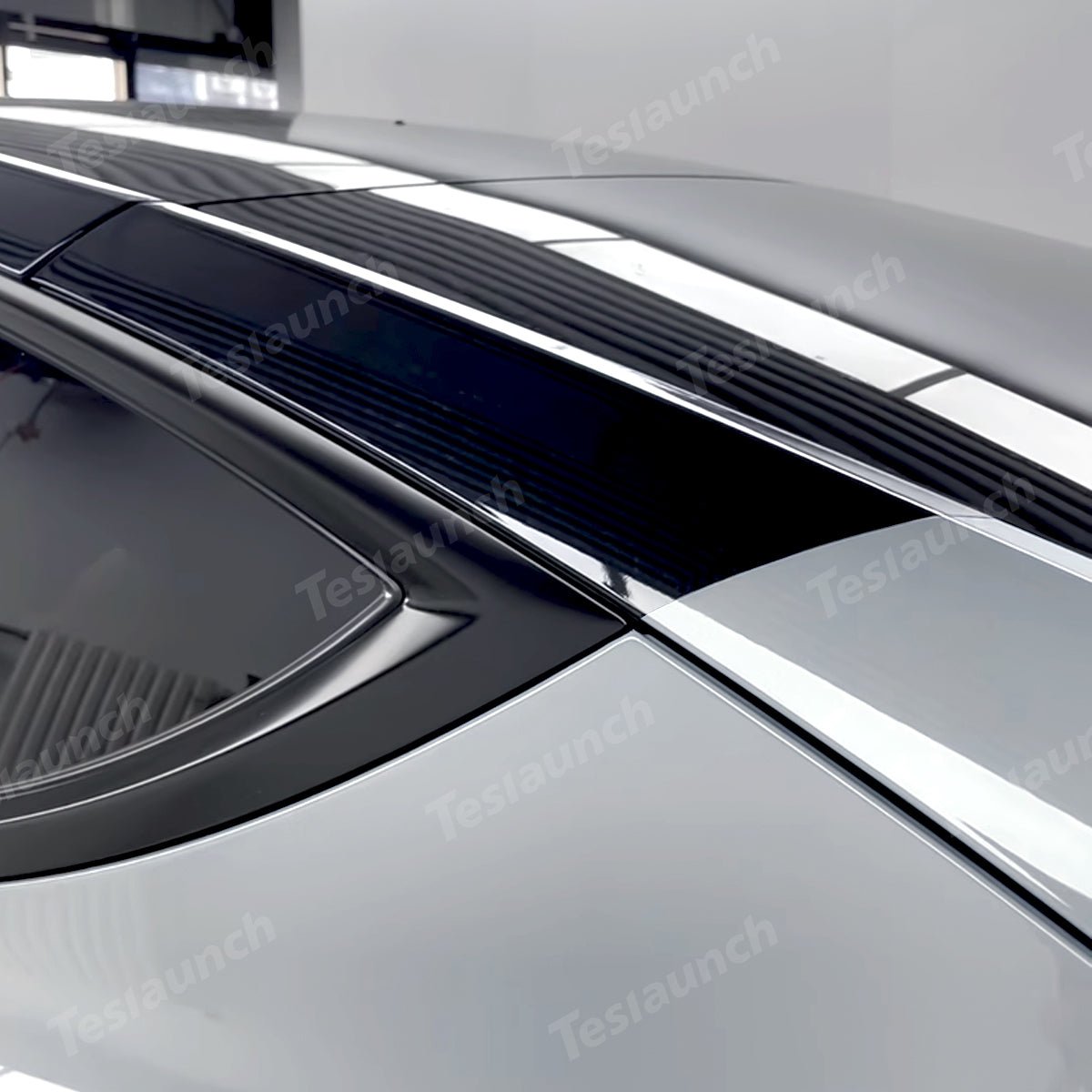 TPU Roof Pillar Delete Wrap for Tesla Model Y Juniper 2025+