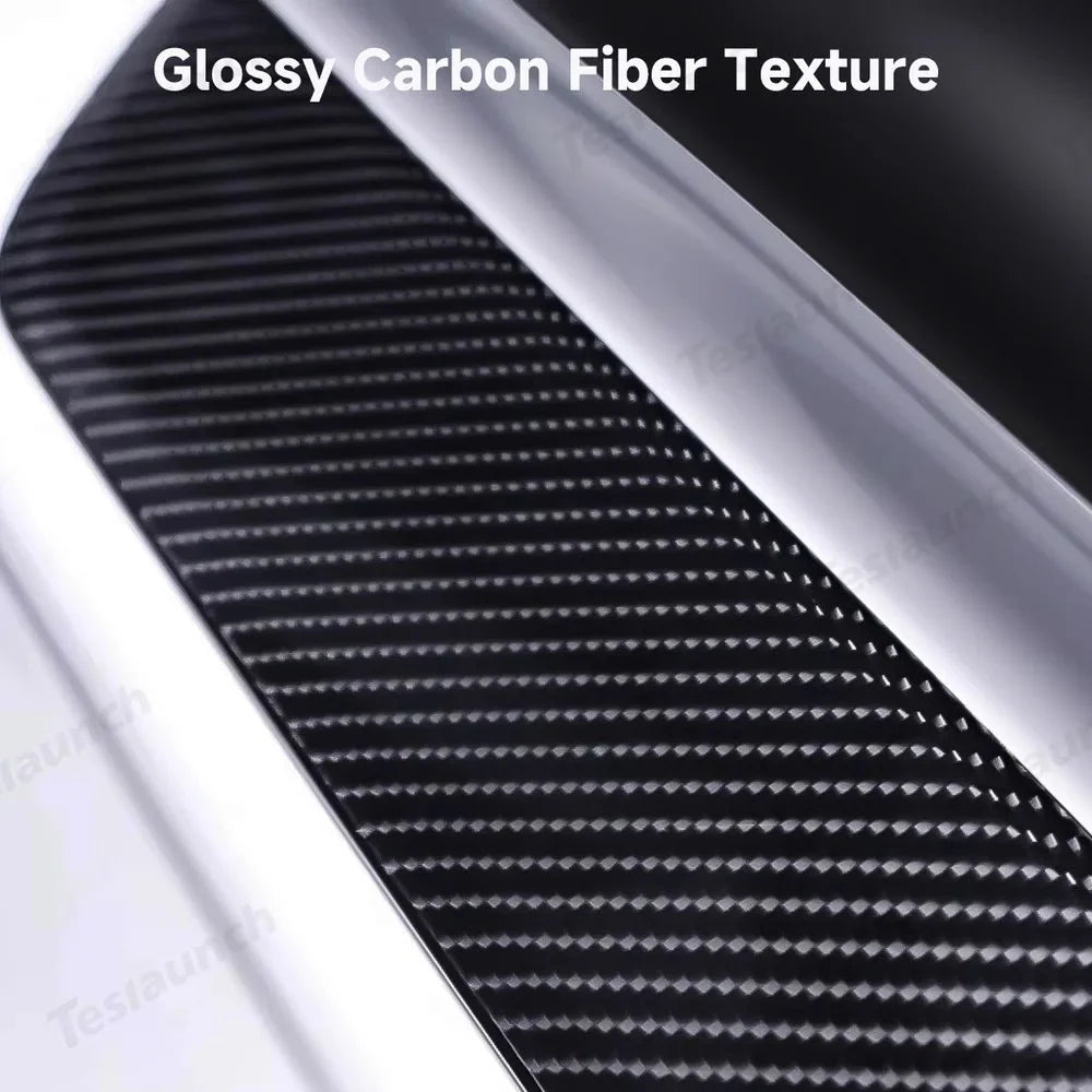 Transparent TPU Door Sill Protector Film for Tesla Model Y Juniper 2025+