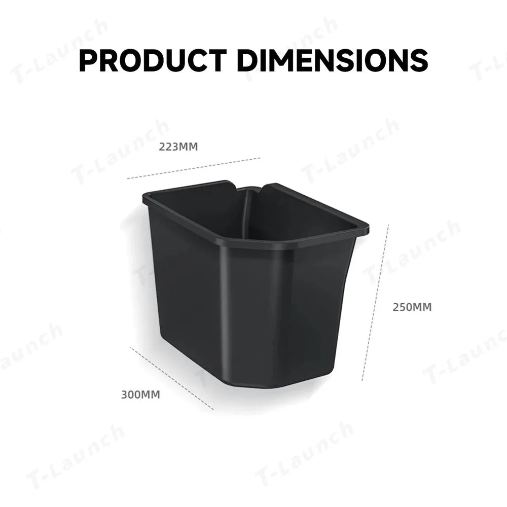 Trunk Lower Left Side Silicone Storage Box for Tesla Model X 2023+