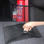 Trunk Mesh Cargo Net Storage Bag Fixed Net Bag For Tesla Model 3/Y/S/X