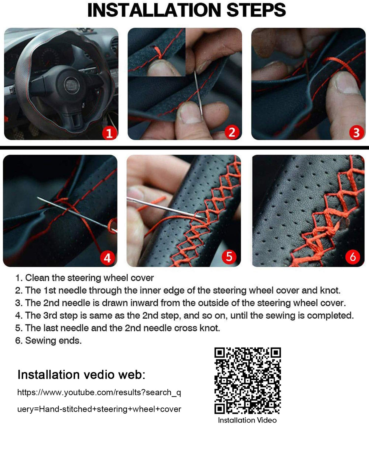 Miroken Alcantara Steering Wheel Cover for Model Y Juniper / Model 3 Highland / Model YL