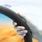 Miroken Alcantara Steering Wheel Cover for Model Y Juniper / Model 3 Highland / Model YL