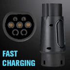 Type 1 to Type 2 EV Charging Adapter