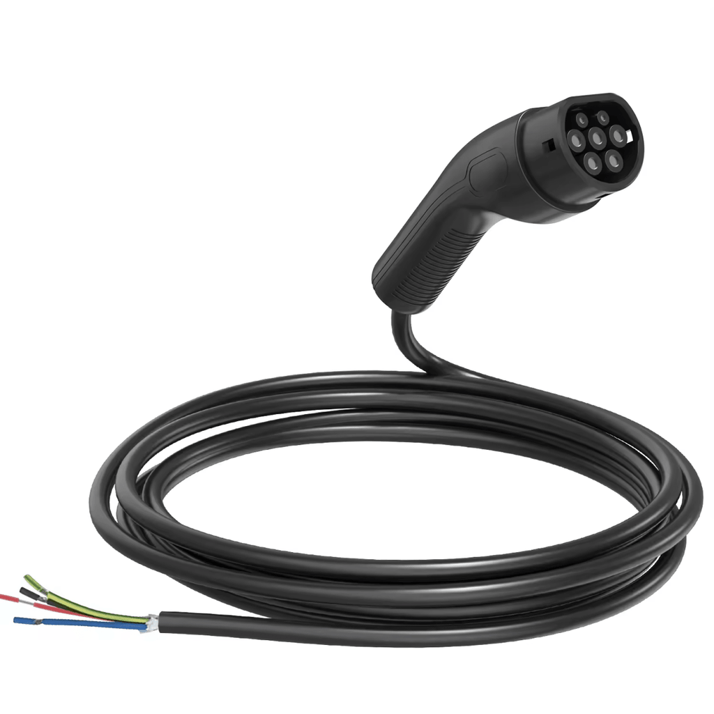 Type 2 Extension Cable - Compatible with All IEC 62196 EV Chargers