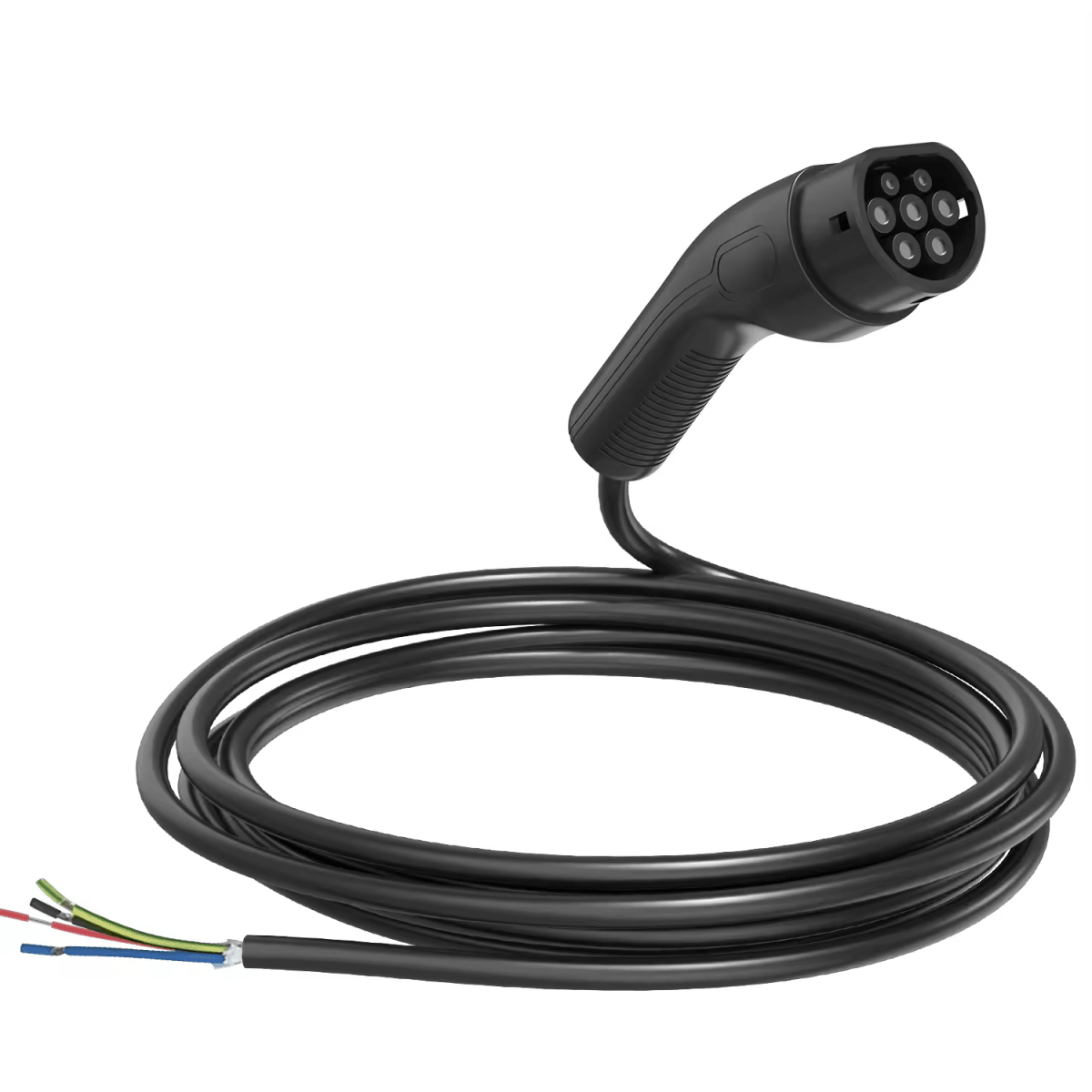 Type 2 Extension Cable - Compatible with All IEC 62196 EV Chargers
