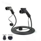 Type 2 Socket to Type 1/J1772 Vehicle EV Charging Cable