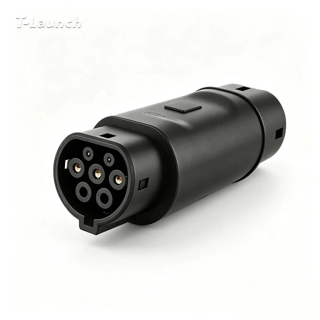 Type 2 to Type 1 EV Charging Adapter