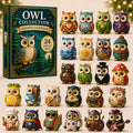 Owl Advent Calendar 2026 - 24 Acrylic Owl Ornaments