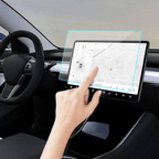 Ultra-Premium Tempered Glass Screen Protector for Model 3 and Model Y with Easy Installation Aids and High Durability