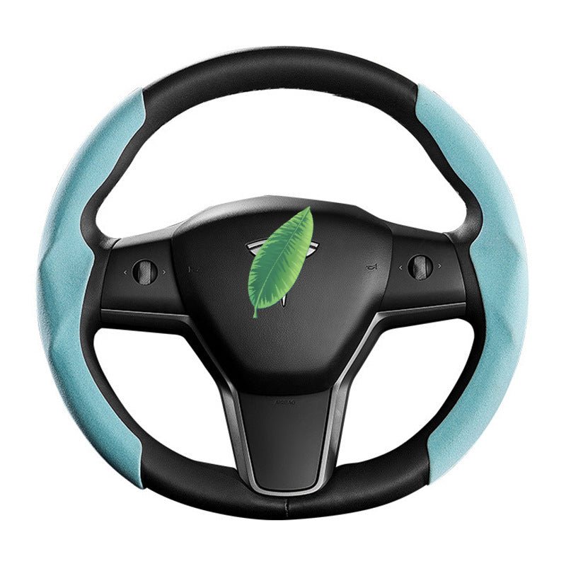 Ultra-thin Alcantara Steering Wheel Cover for Model 3 / Y | Miroken