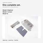 Under Center Screen Storage for Model 3 Highland / Model Y Juniper / Model YL