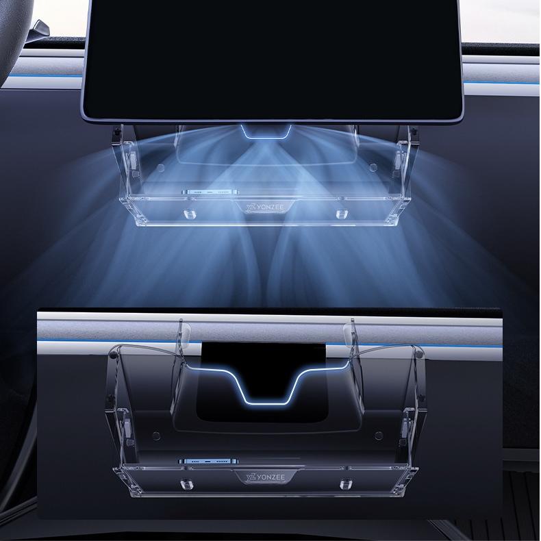 Under Screen Storage Organizer for Model Y Juniper & Model 3 Highland | Miroken
