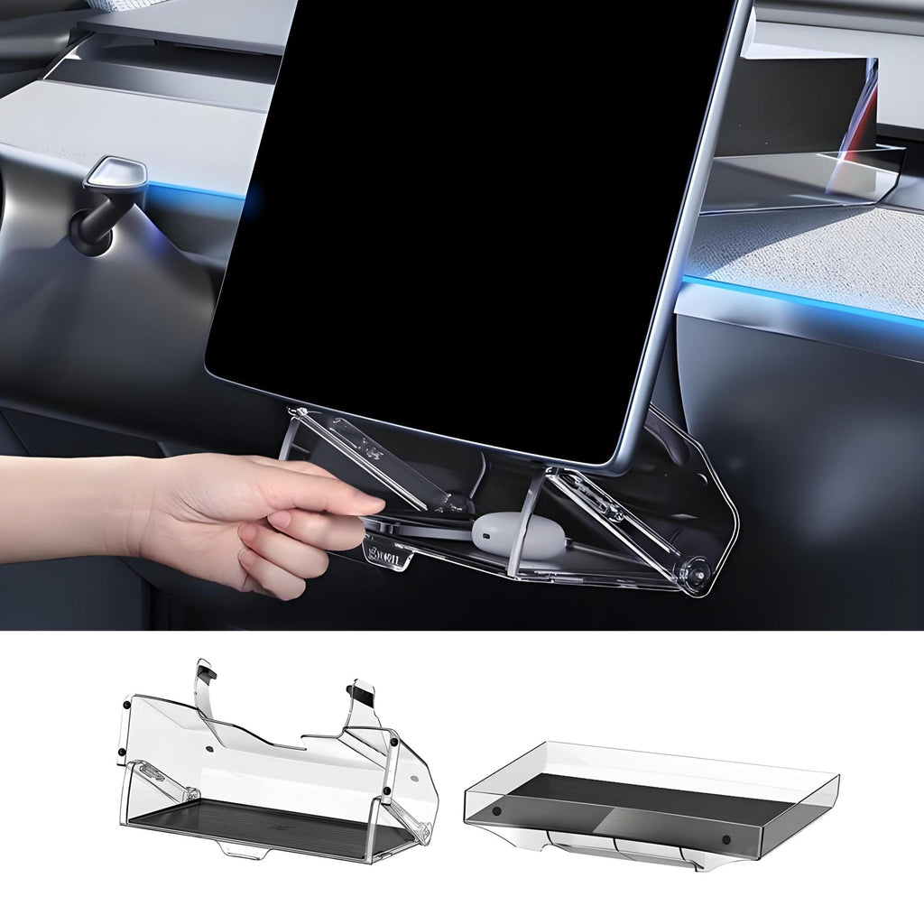 Under Screen Storage Organizer for Model Y Juniper & Model 3 Highland | Miroken