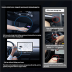 Under Screen Storage Organizer for Model Y Juniper & Model 3 Highland | Miroken