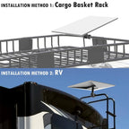Universal Roof Rack Pole Mount Kit for Starlink Gen 3
