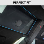Upper Front Windshield Sunshade Mesh Sun Visor for Cybertruck (2 Pcs)