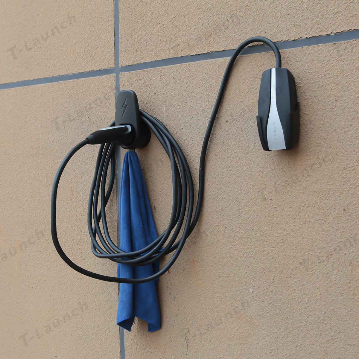 US / EUR Standard  Charger Cable Organizer Holder for Tesla Model S/X/3/Y