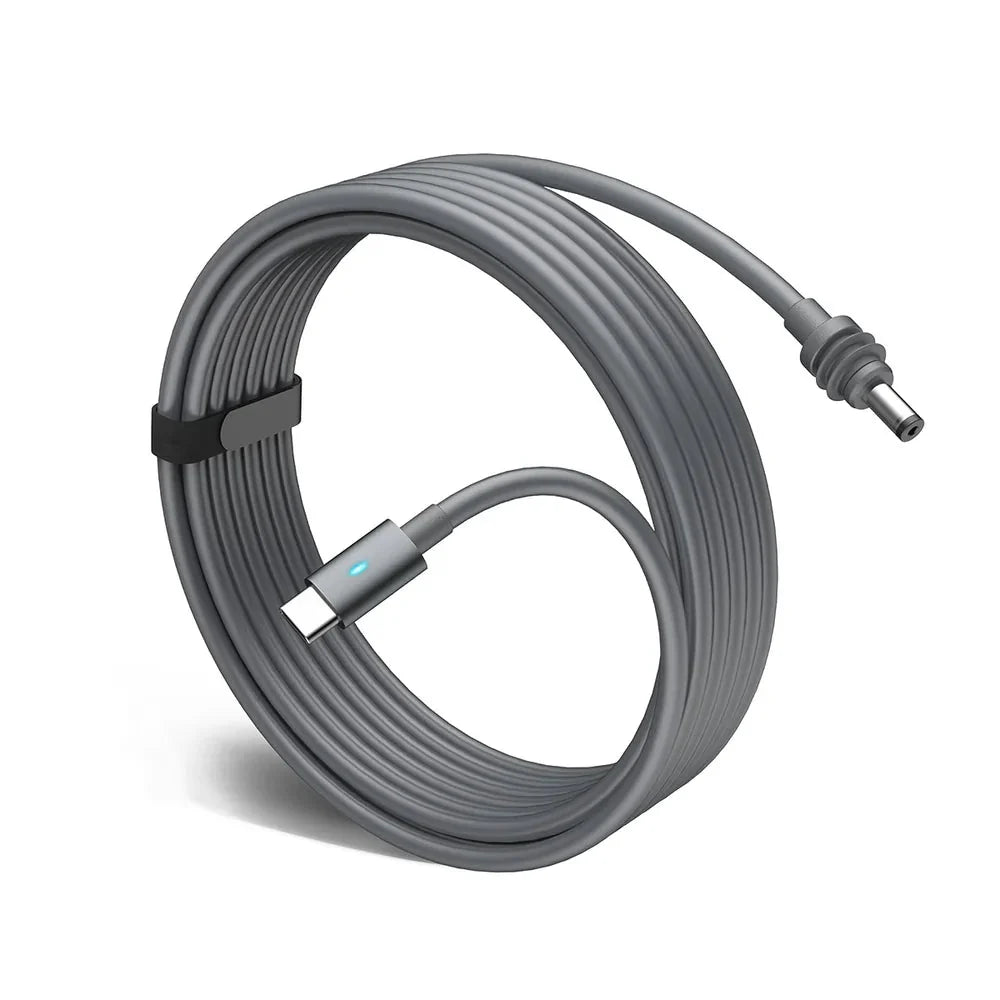 USB-C to DC Cable with LED Indicator for Starlink Mini