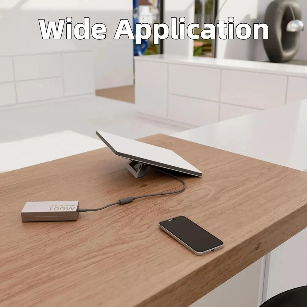 USB-C to DC Power Adapter Cable With PD Chip for Starlink Mini