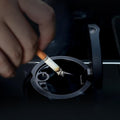 Vehicle Ashtray with Smell-proof Lid and LED Light for Tesla Model 3/Y/X/S